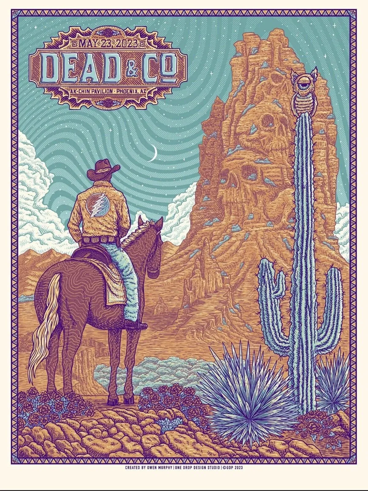 Poster of the movie Dead & Company: 2023-05-23 Ak Chin Pavilion, AZ