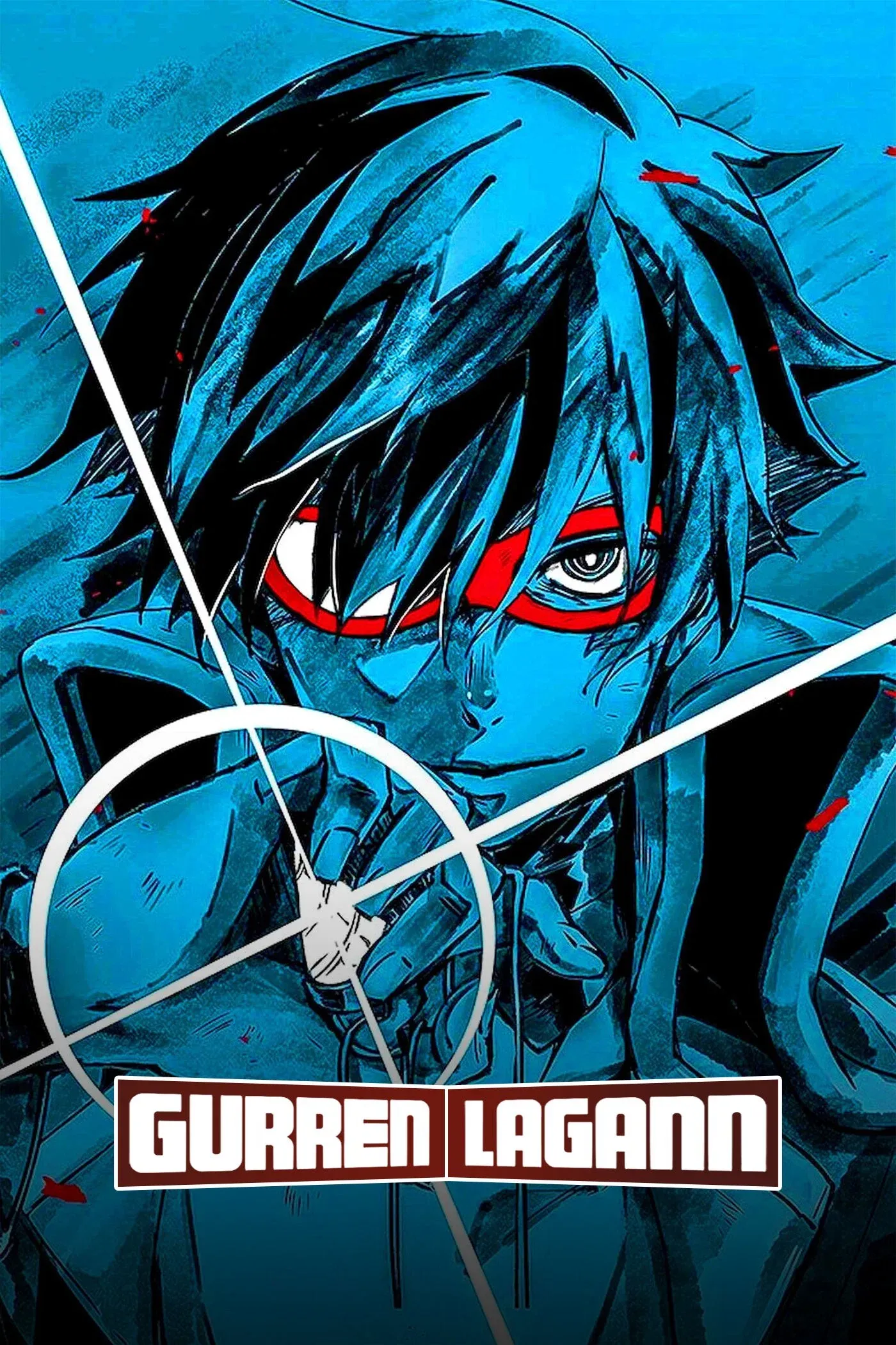 Poster of Gurren Lagann