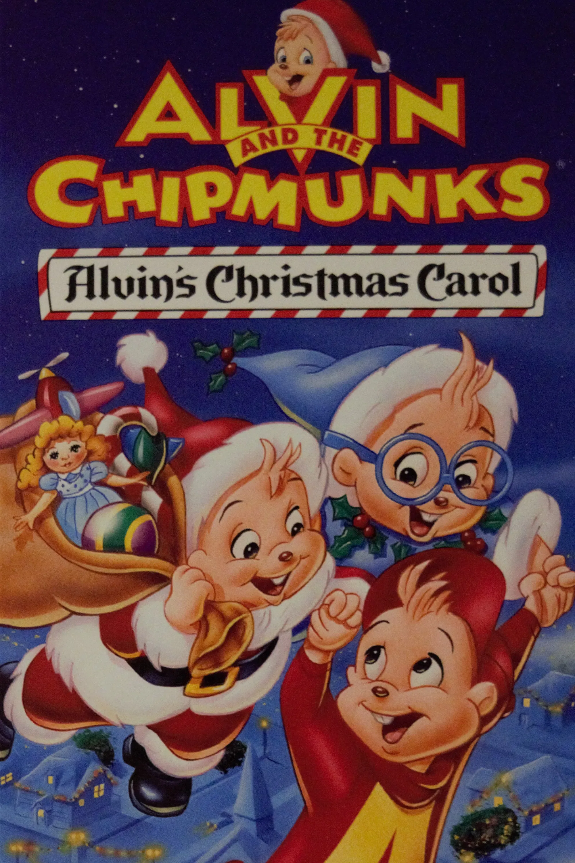 Poster of the movie Alvin and the Chipmunks: Alvin's Christmas Carol