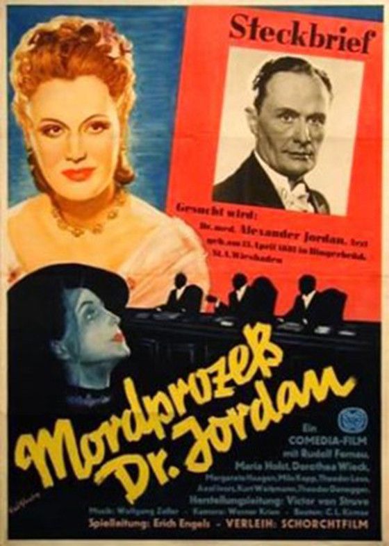 Poster of the movie Mordprozeß Dr. Jordan