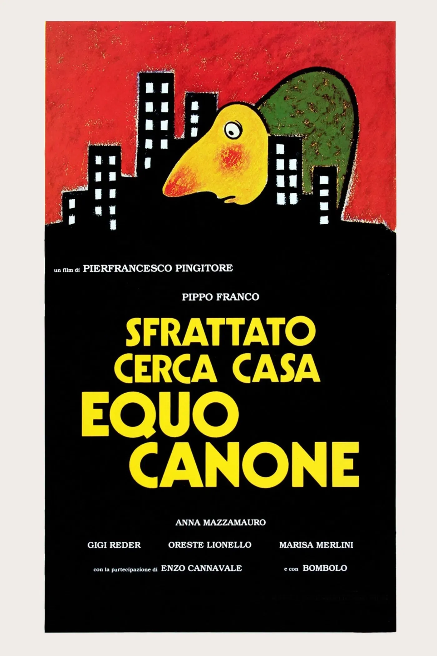 Poster of the movie Sfrattato cerca casa equo canone