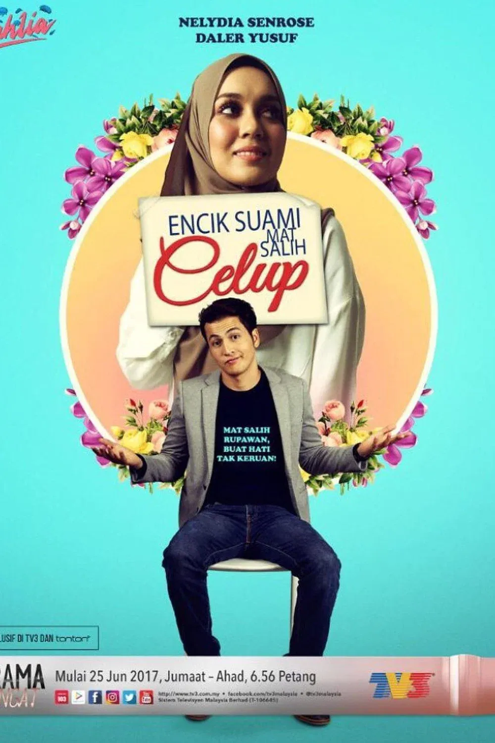Poster for Encik Suami Mat Salih Celup