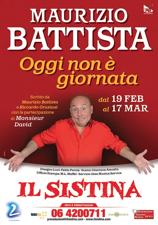Poster of the movie Oggi non è giornata
