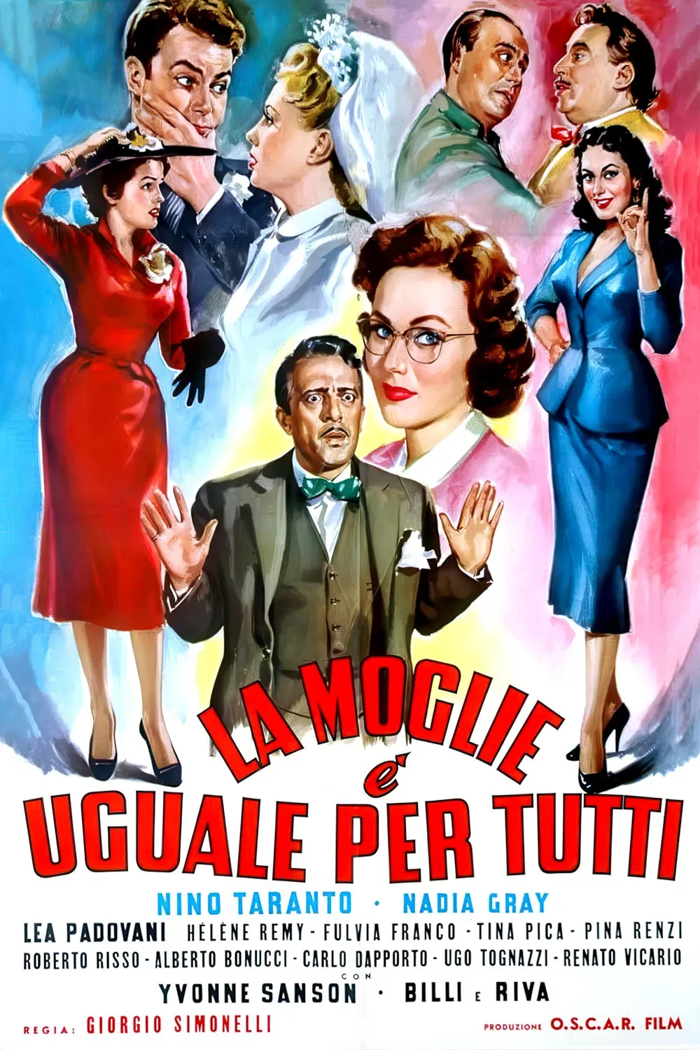 Poster of the movie La moglie è uguale per tutti