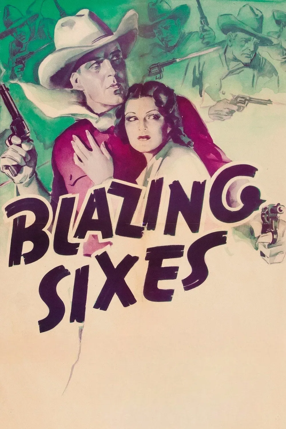 Poster for Blazing Sixes