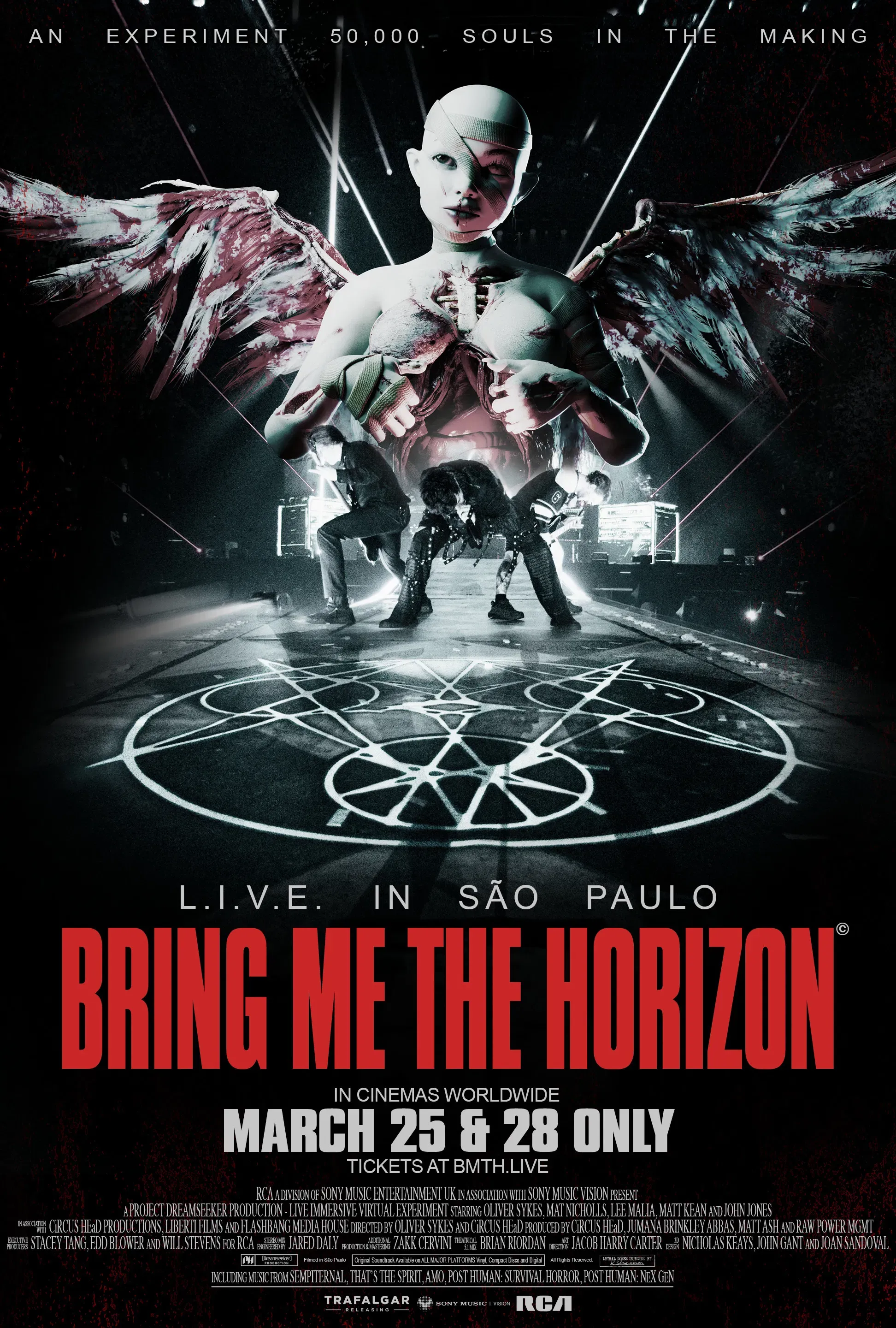 Poster for Bring Me the Horizon: L.I.V.E. in São Paulo