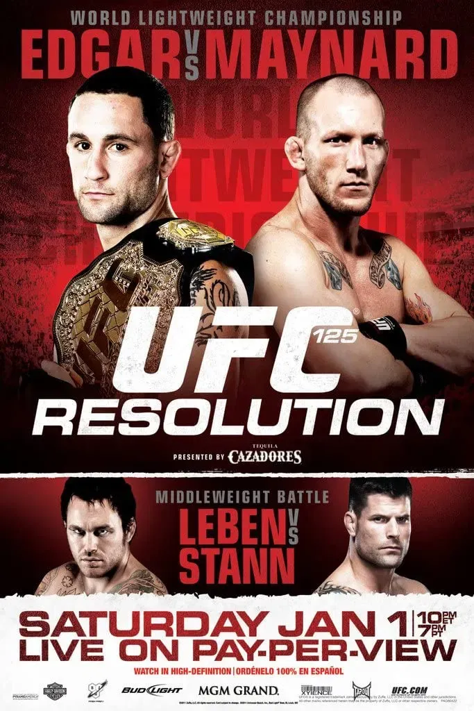 Poster of the movie UFC 125: Resolution
