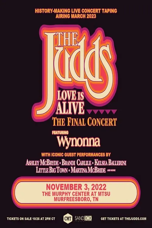 Poster of the movie The Judds: Love Is Alive - The Final Concert