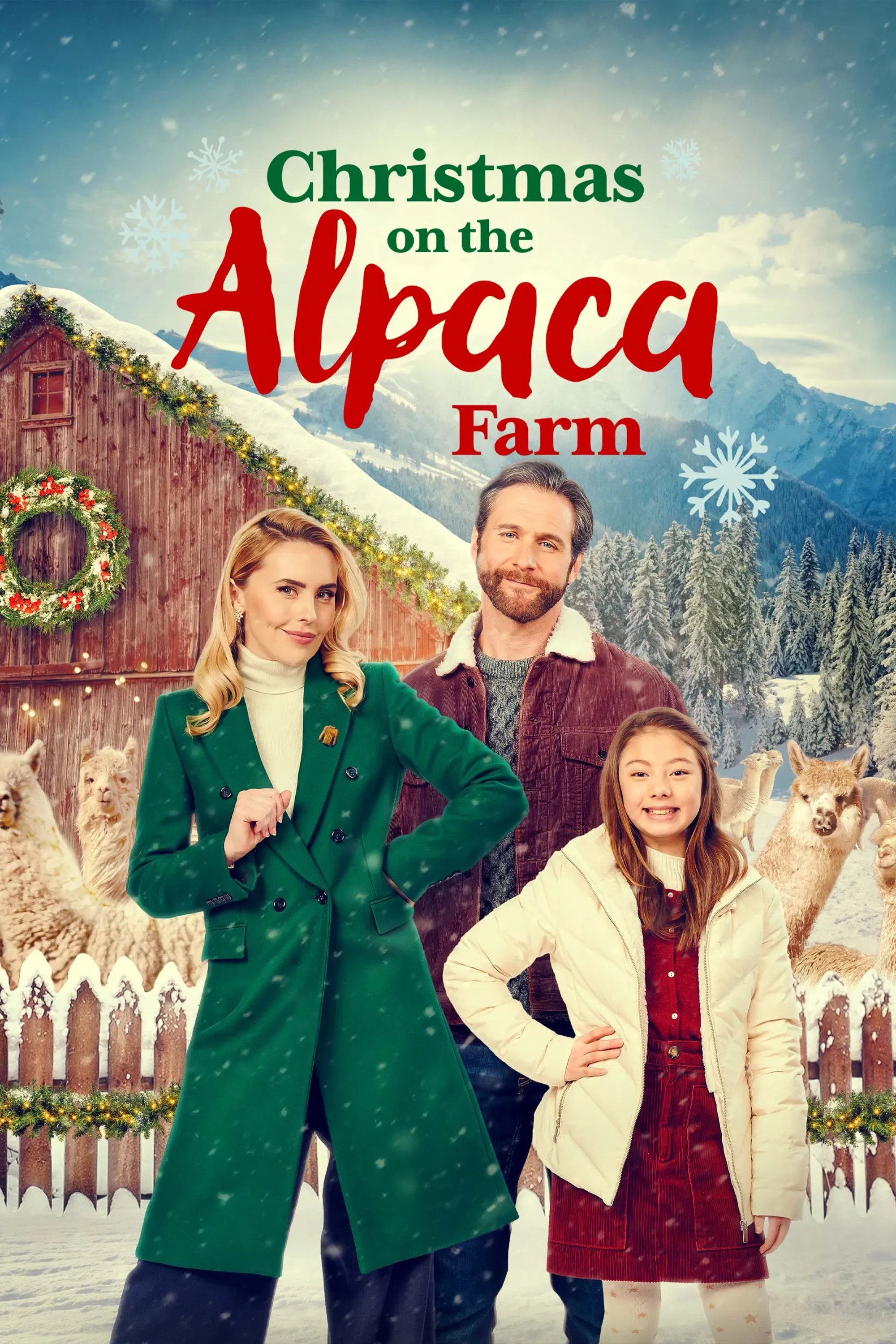 Poster of the movie Christmas on the Alpaca Farm