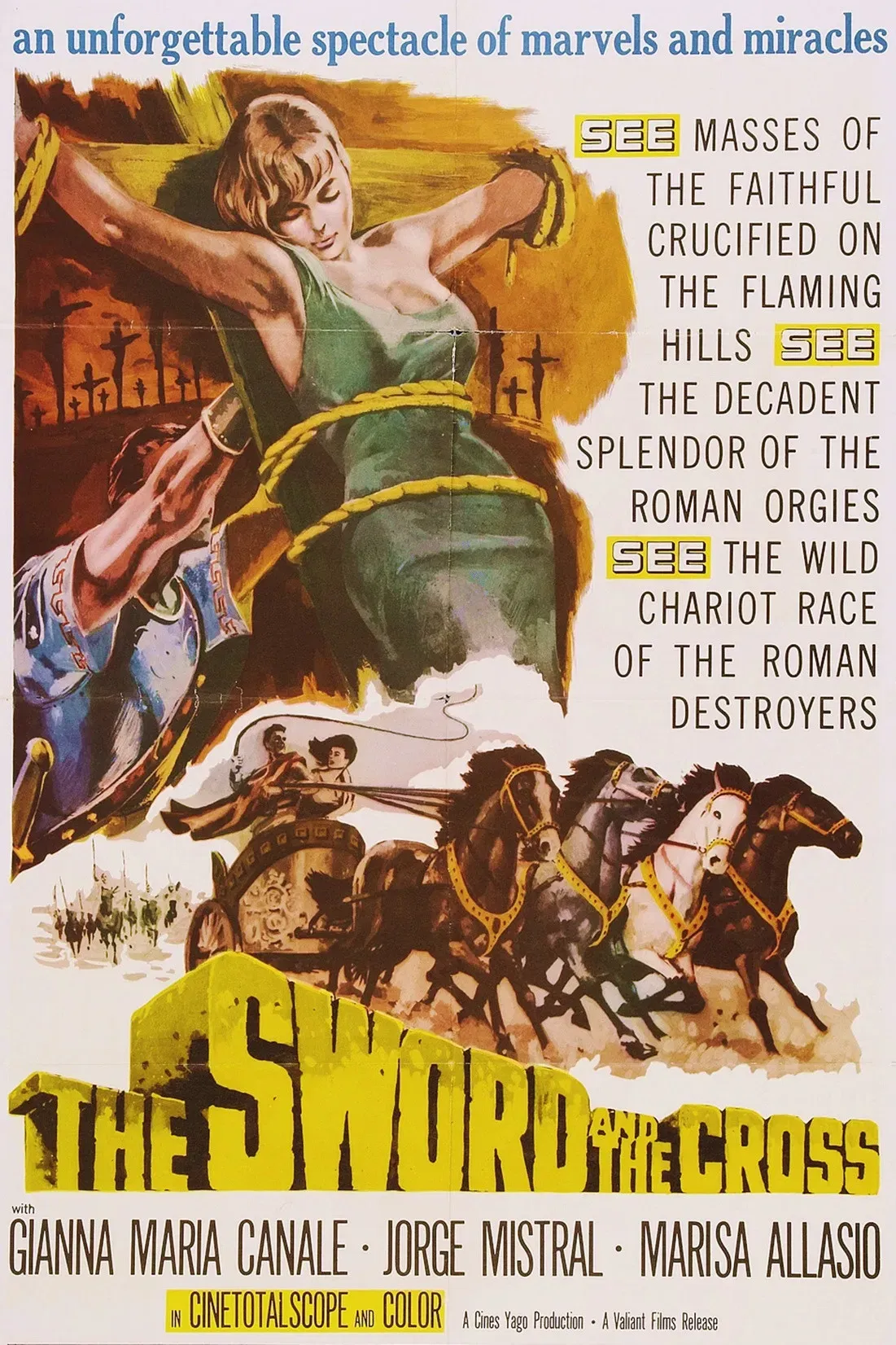 Poster of the movie The Sword and the Cross
