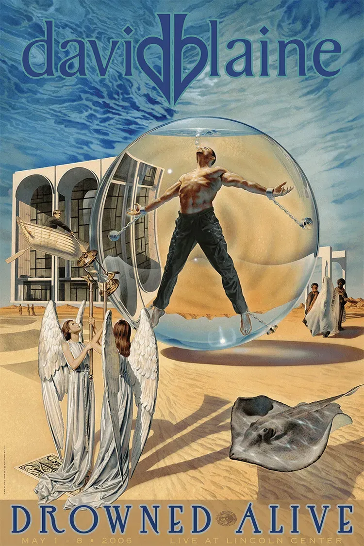 Poster of the movie David Blaine: Drowned Alive