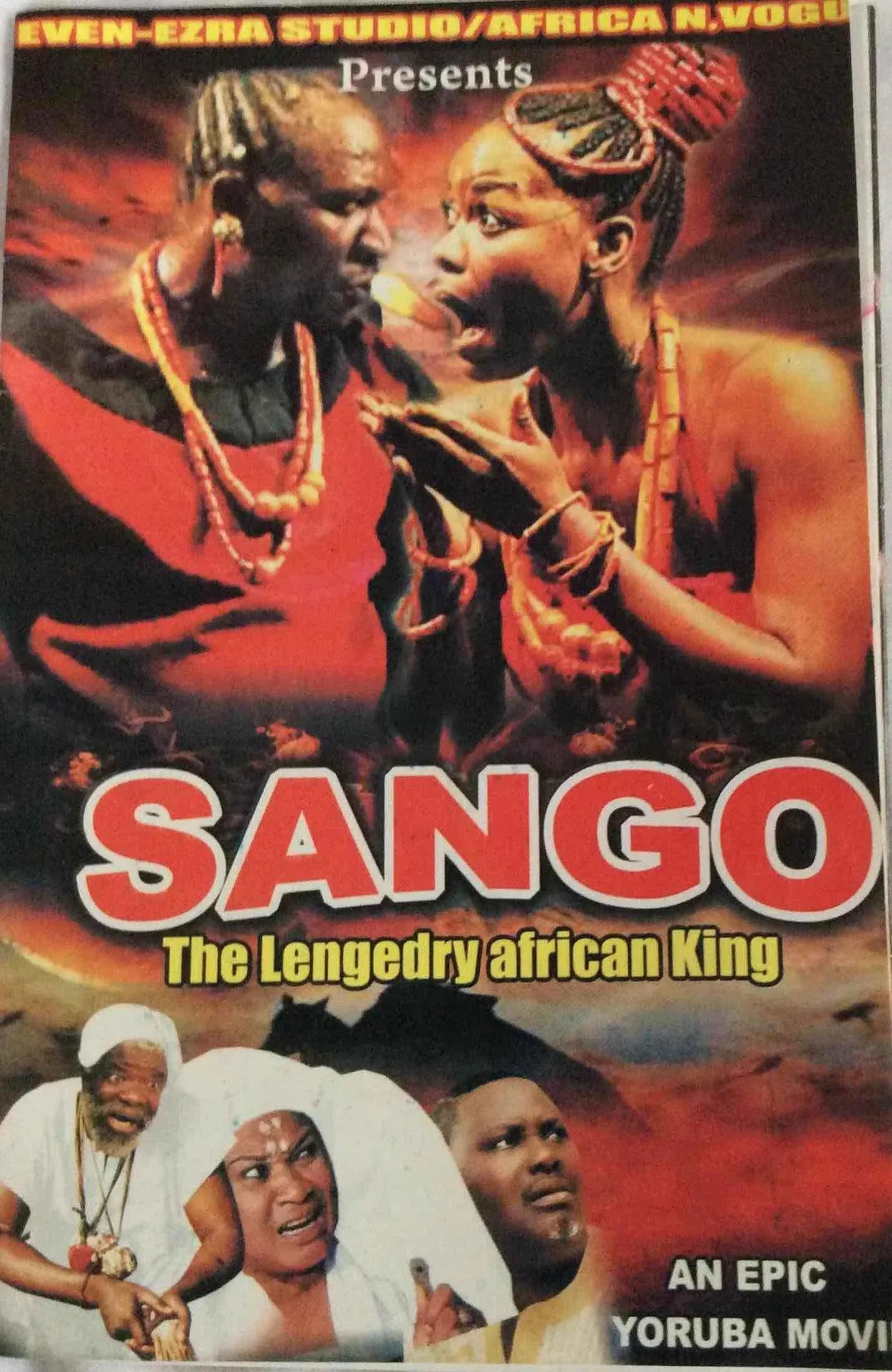 Poster for Sàngó: The Legendary African King