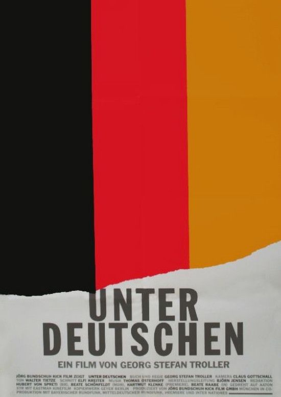 Poster for Unter Deutschen
