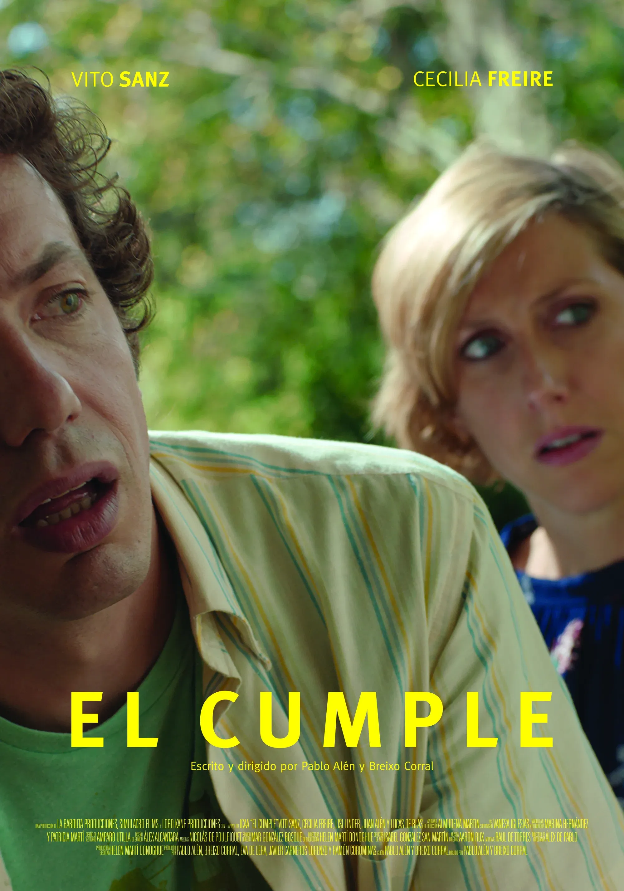 Poster for The birthday party