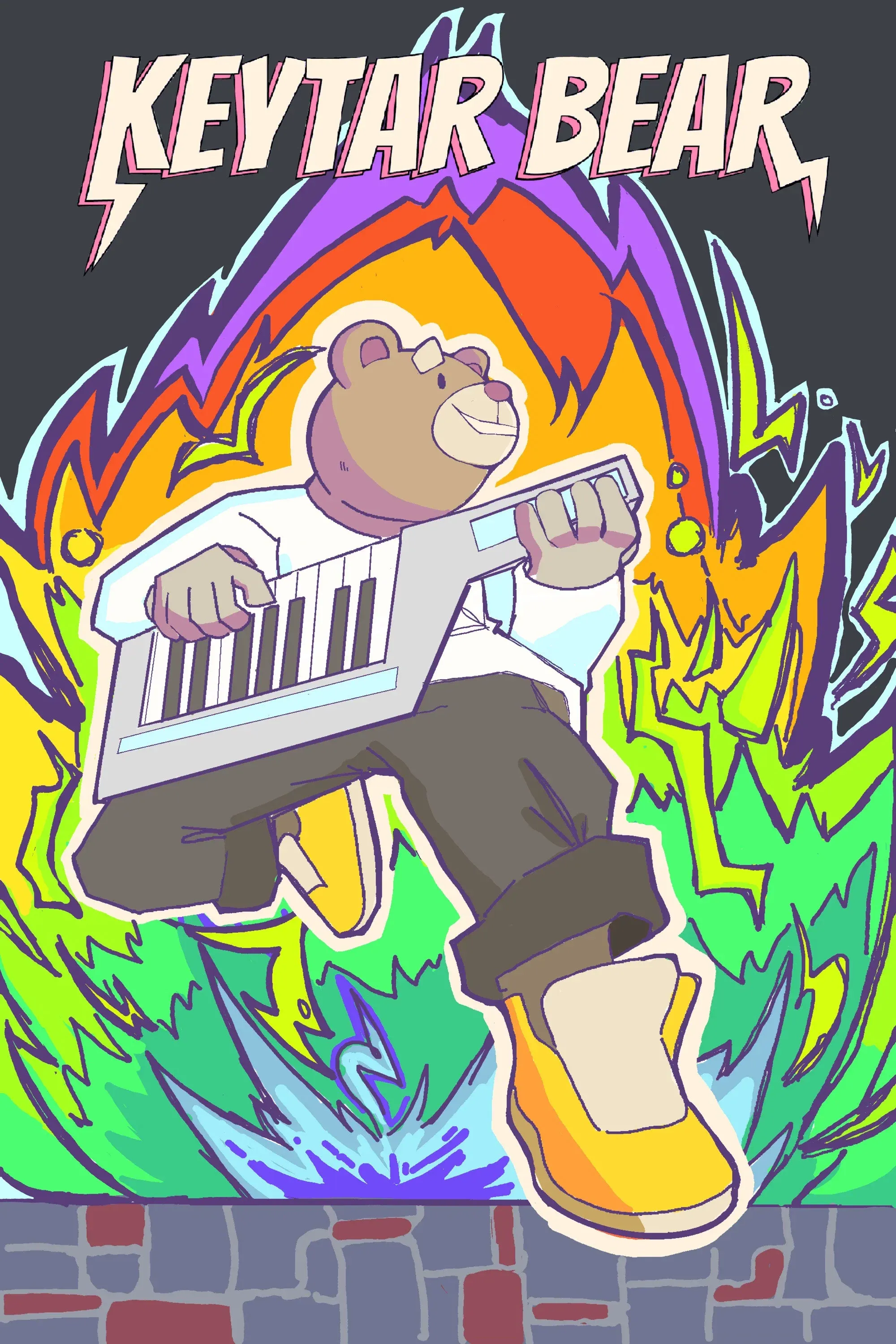 Poster for Keytar Bear