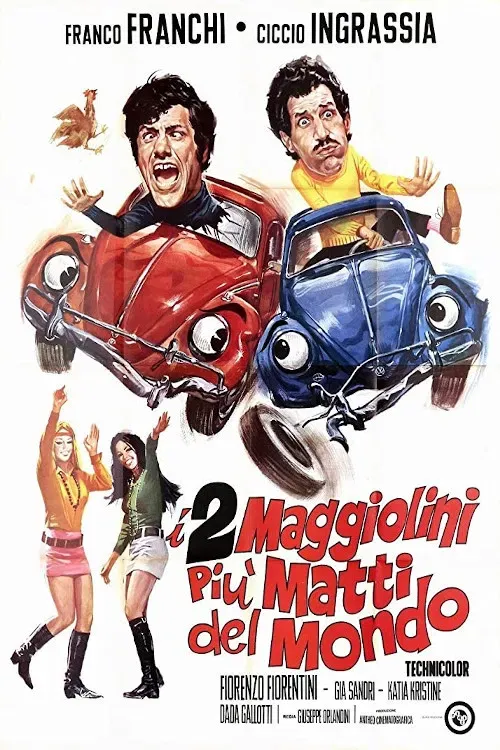 Poster of the movie I due maggiolini più matti del mondo