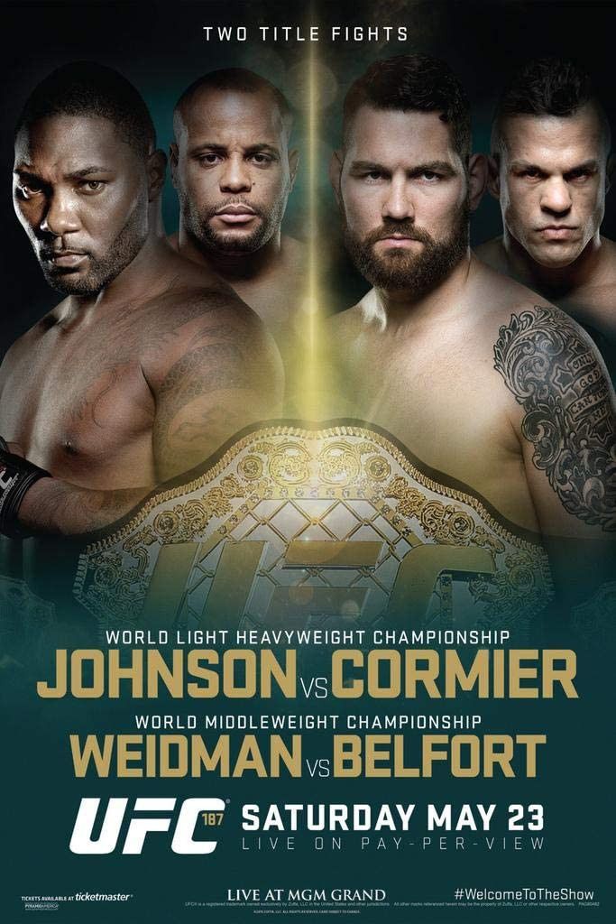 Poster of the movie UFC 187: Johnson vs. Cormier