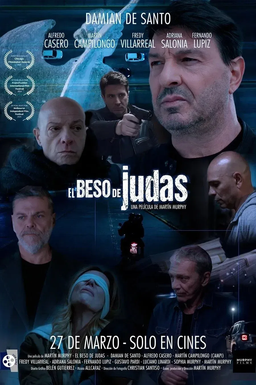 Poster of the movie El beso de Judas