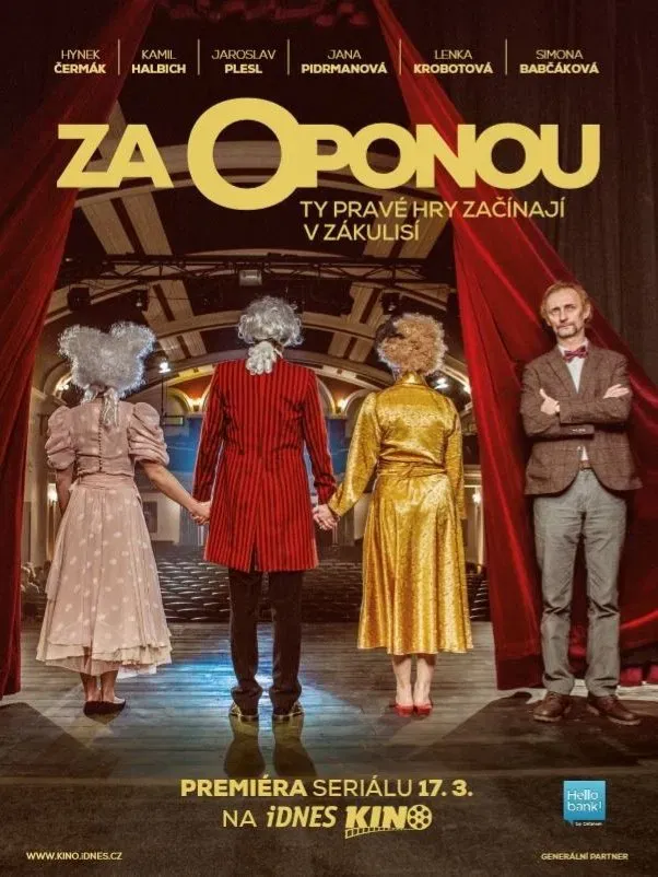 Poster of Za oponou