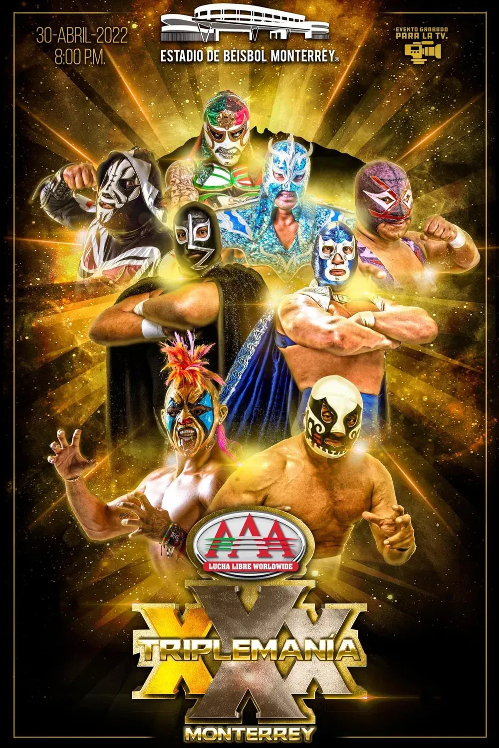 Poster of the movie AAA Triplemania XXX: Monterrey
