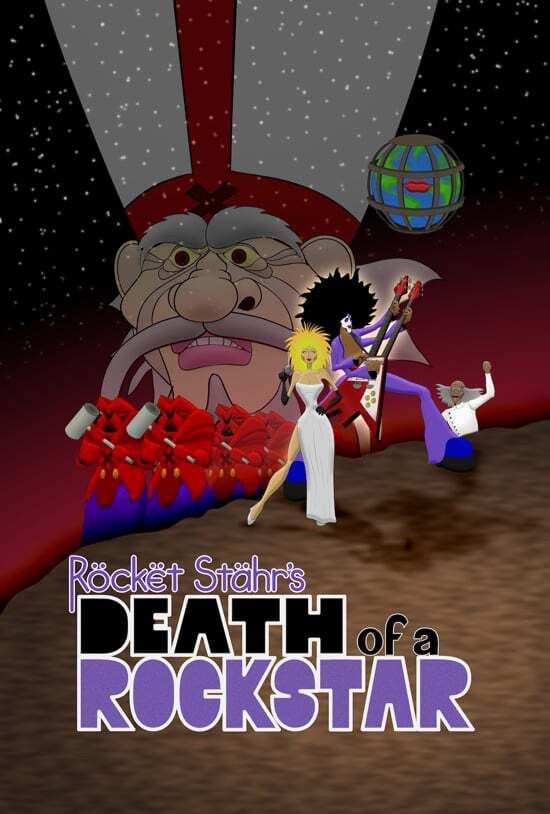 Poster of the movie Röckët Stähr's Death of a Rockstar