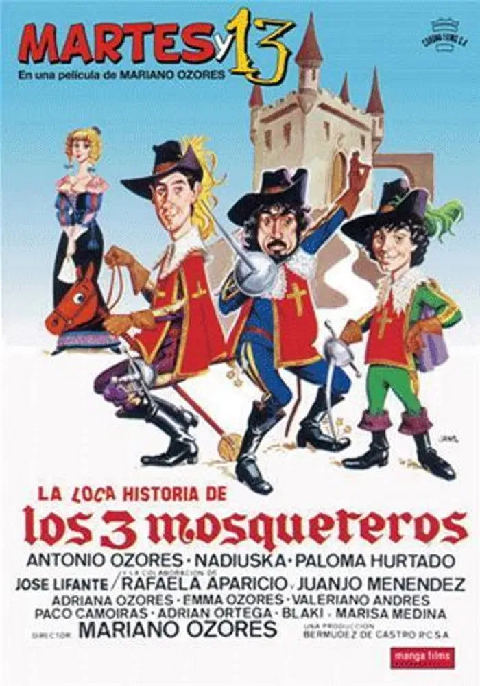 Poster of the movie La loca historia de los tres mosqueteros