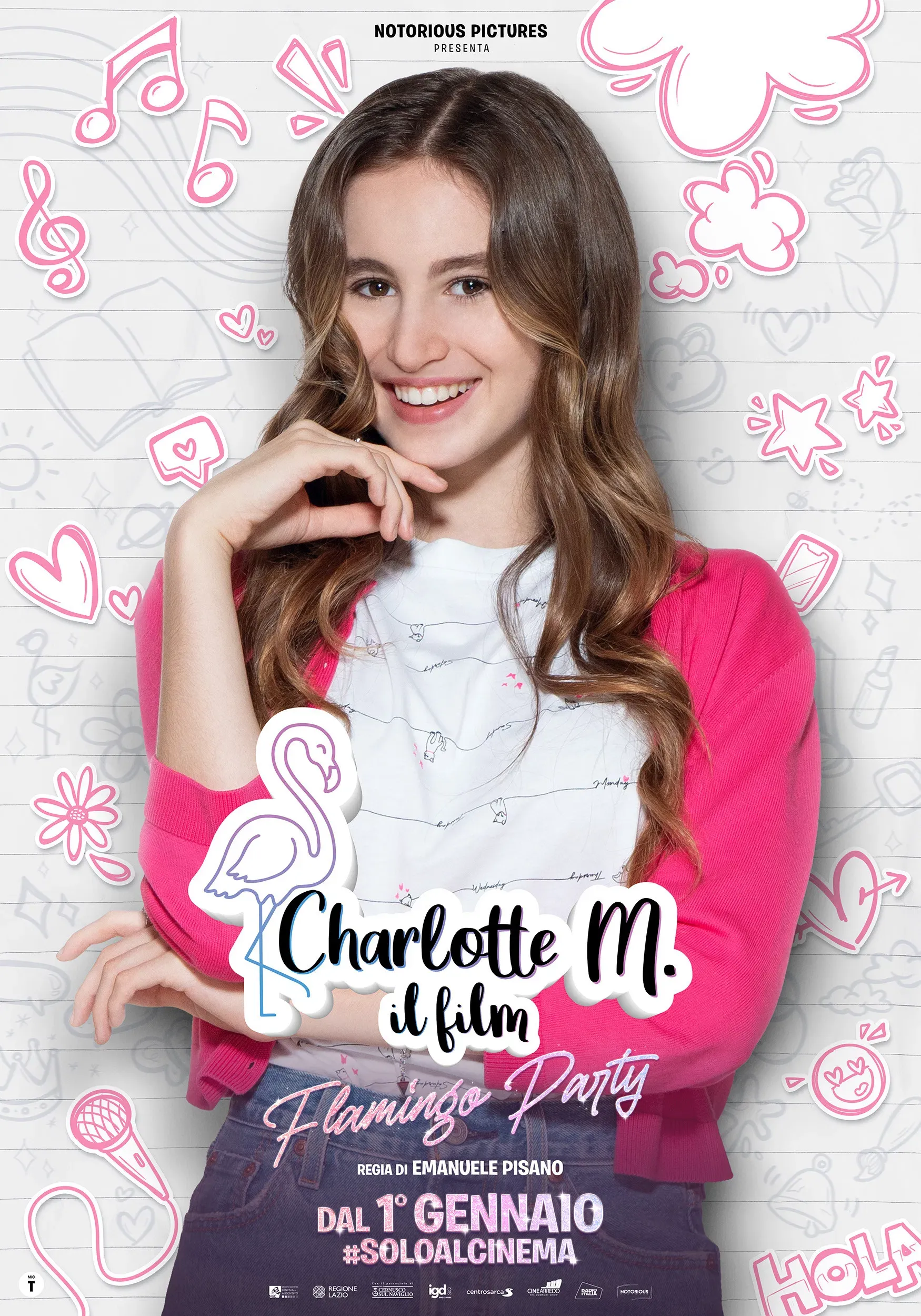 Poster of the movie Charlotte M.: Il film - Flamingo Party