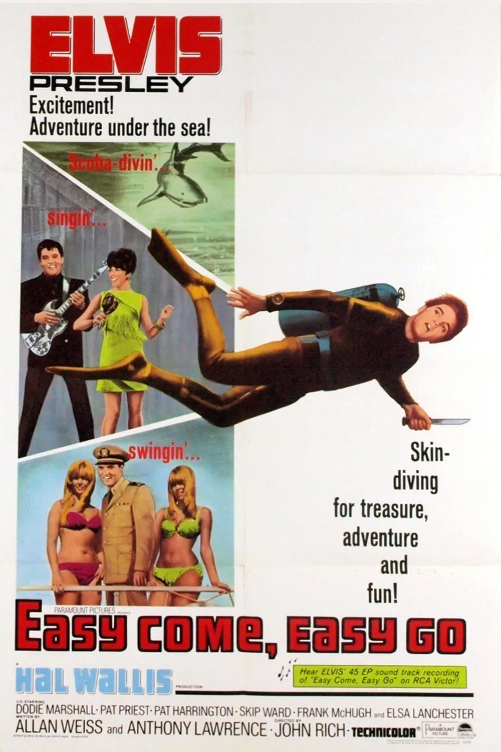 Poster of the movie Easy Come, Easy Go