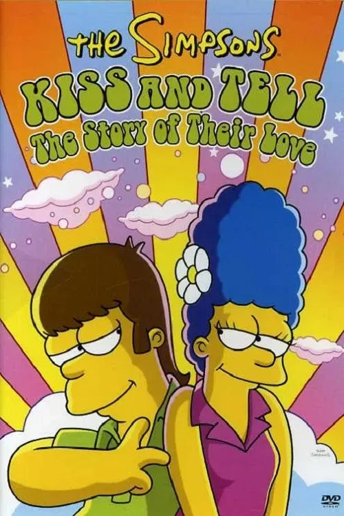 Poster of the movie The Simpsons - Kiss and Tell: The Story of Their Love
