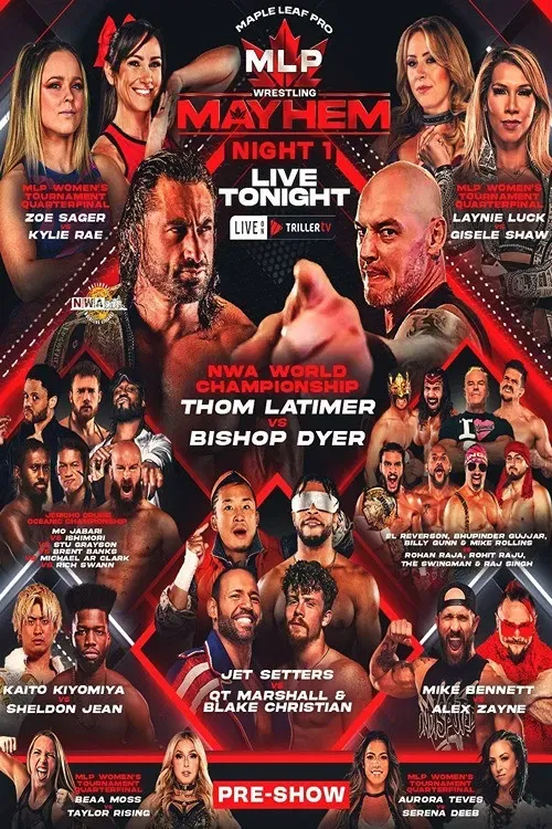Poster of the movie Maple Leaf Pro Wrestling - Mayhem Night 1