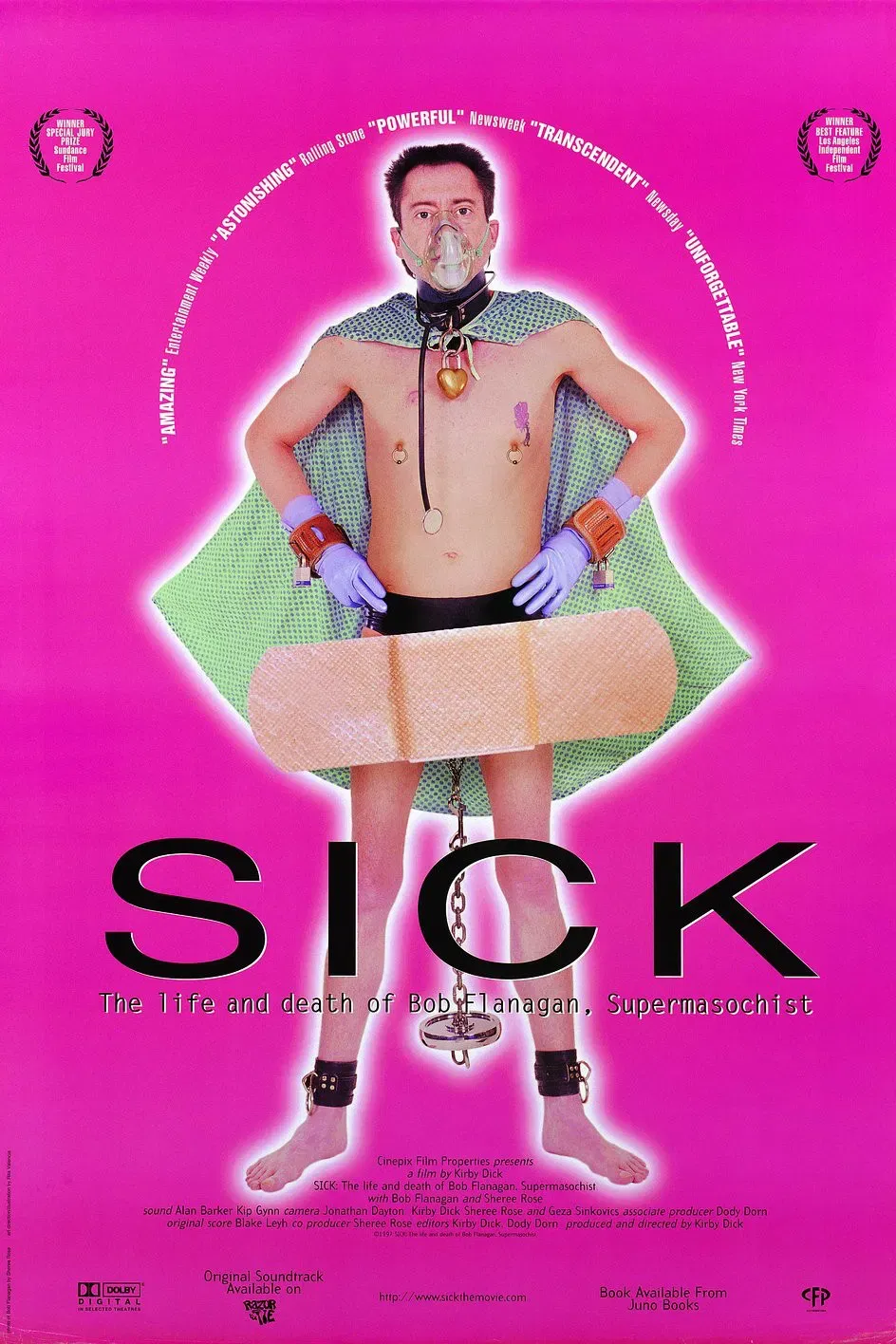 Poster of the movie Sick: The Life and Death of Bob Flanagan, Supermasochist