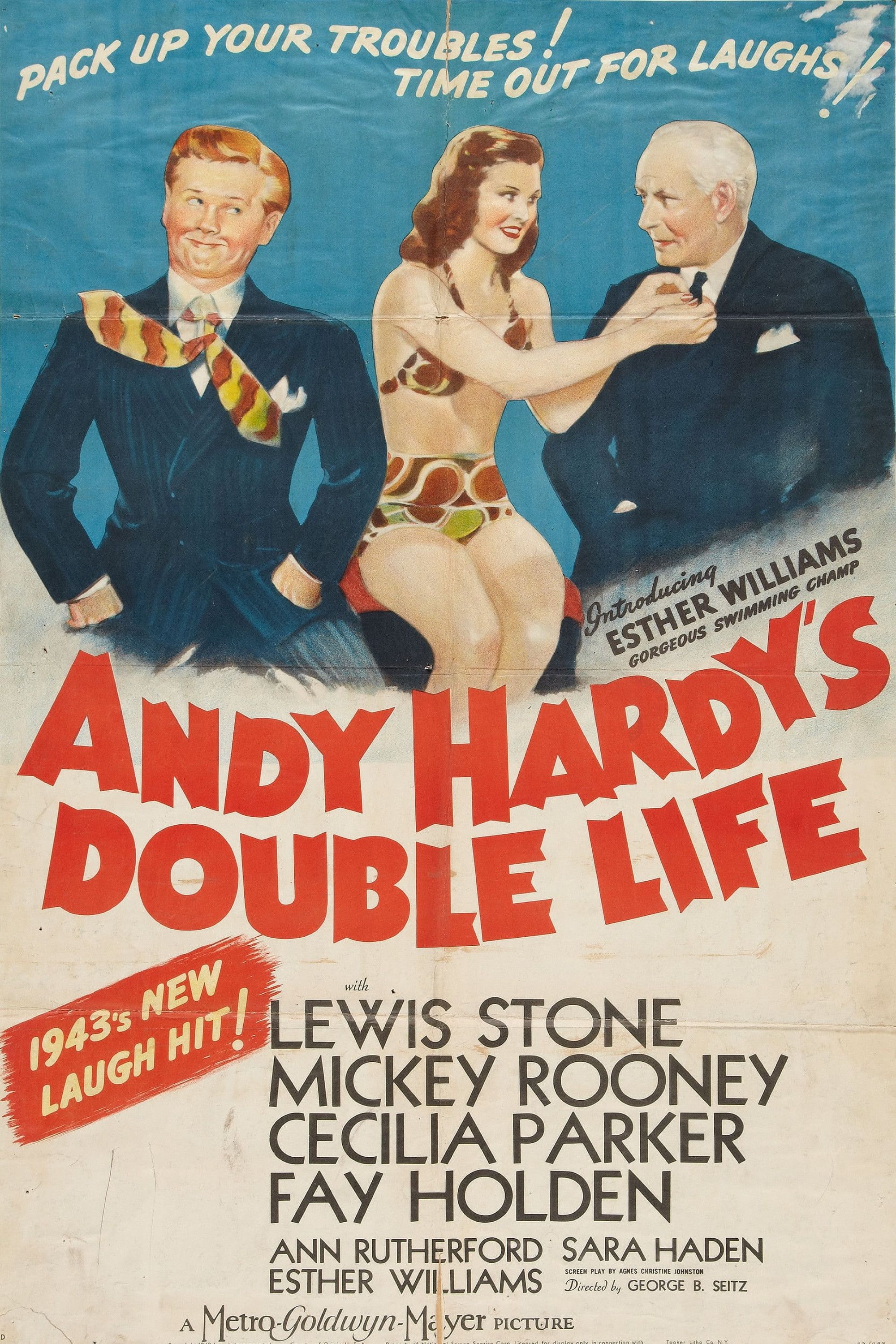 Poster of the movie Andy Hardy's Double Life