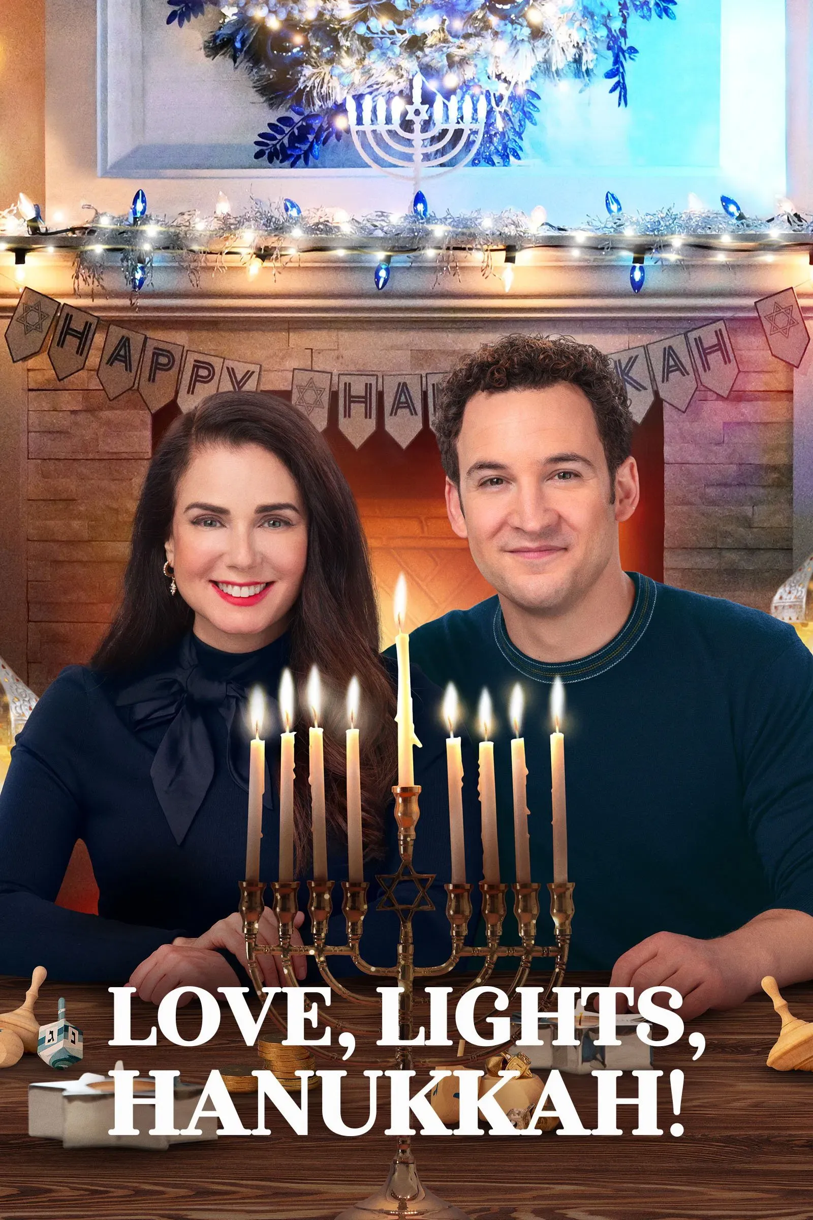 Poster of the movie Love, Lights, Hanukkah!