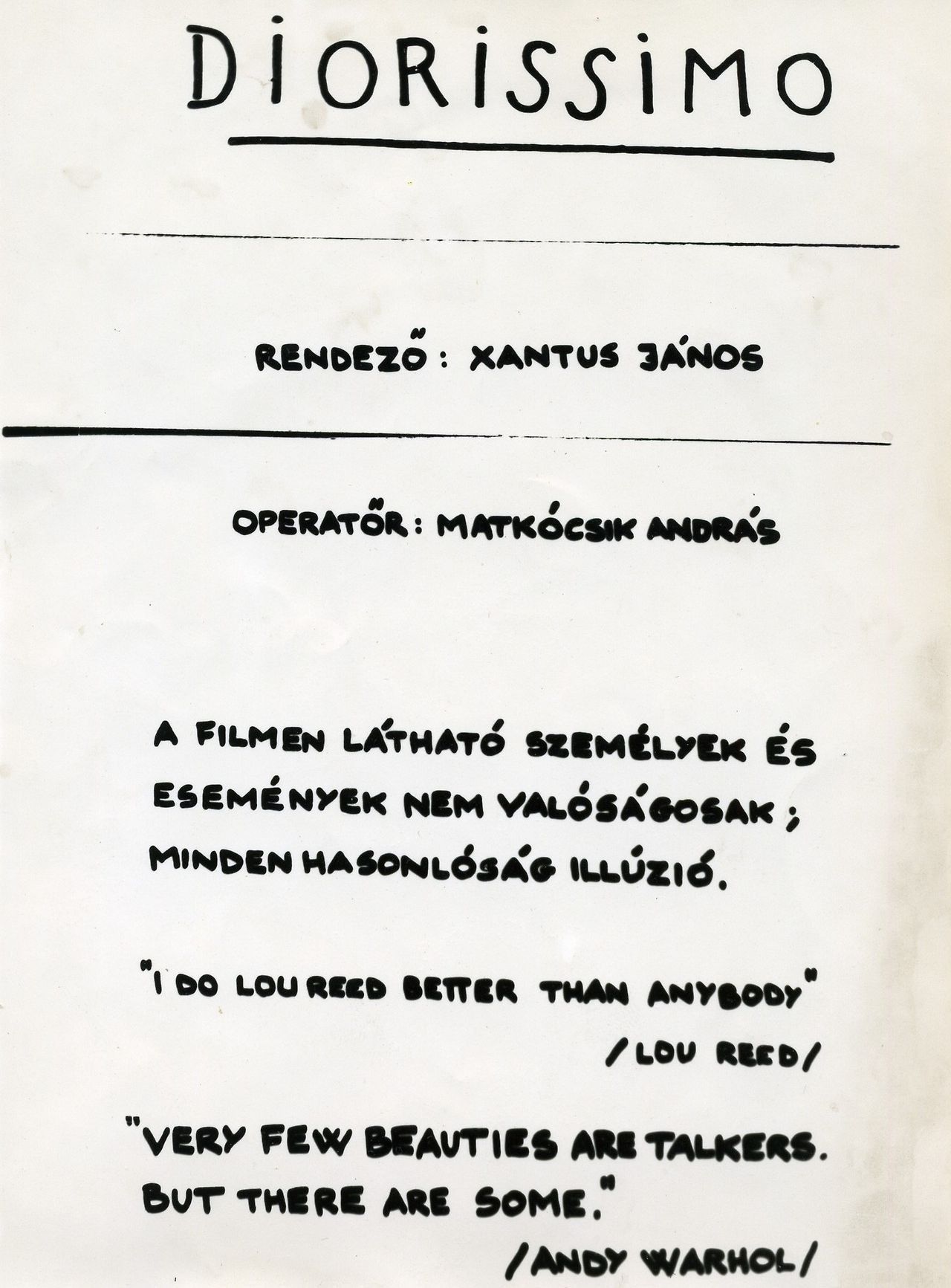 Poster of the movie Diorissimo