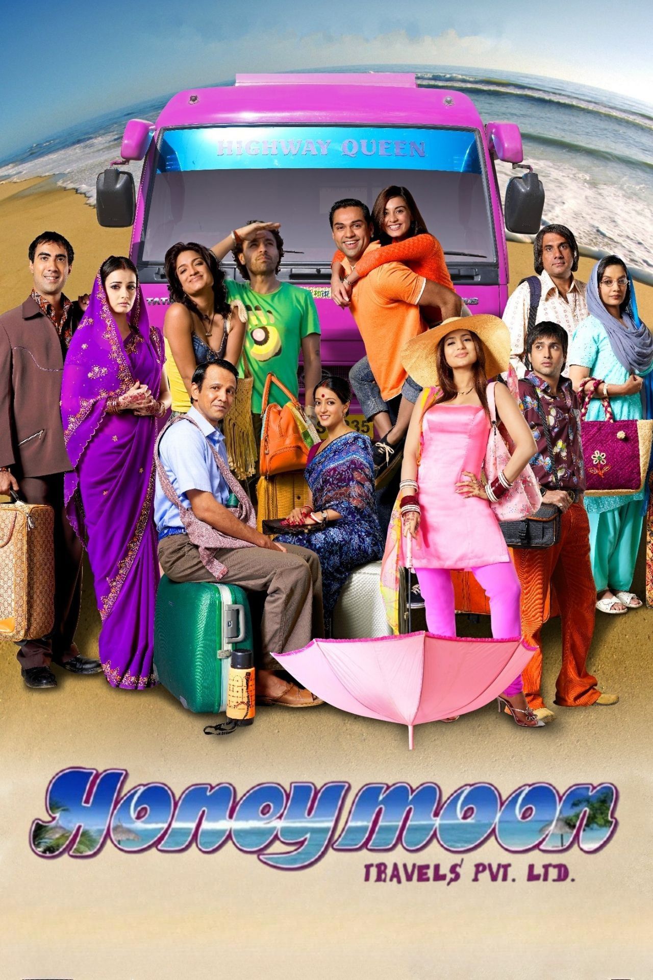 Poster of the movie Honeymoon Travels Pvt. Ltd.
