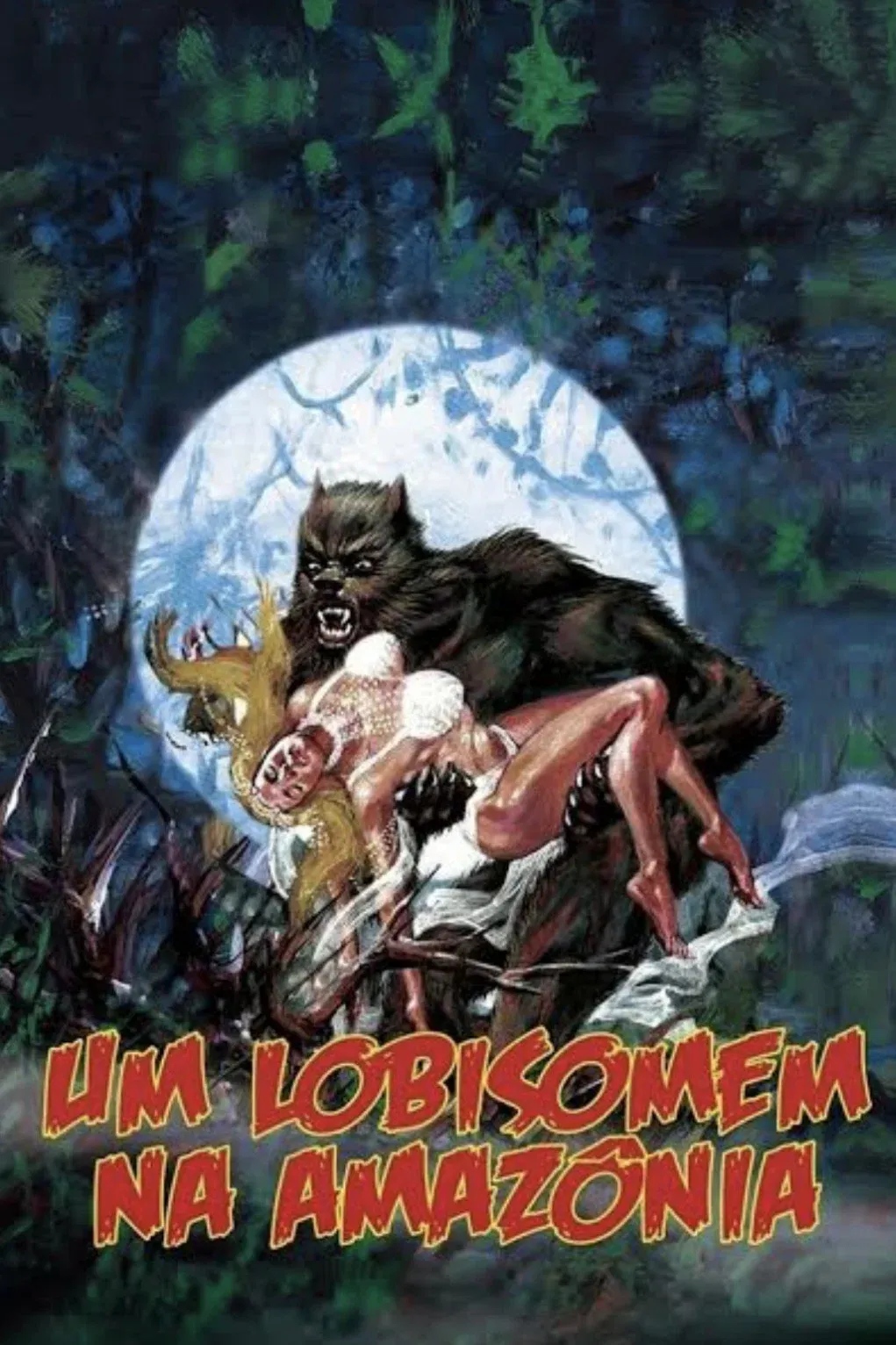Poster for A Werewolf in the Amazon