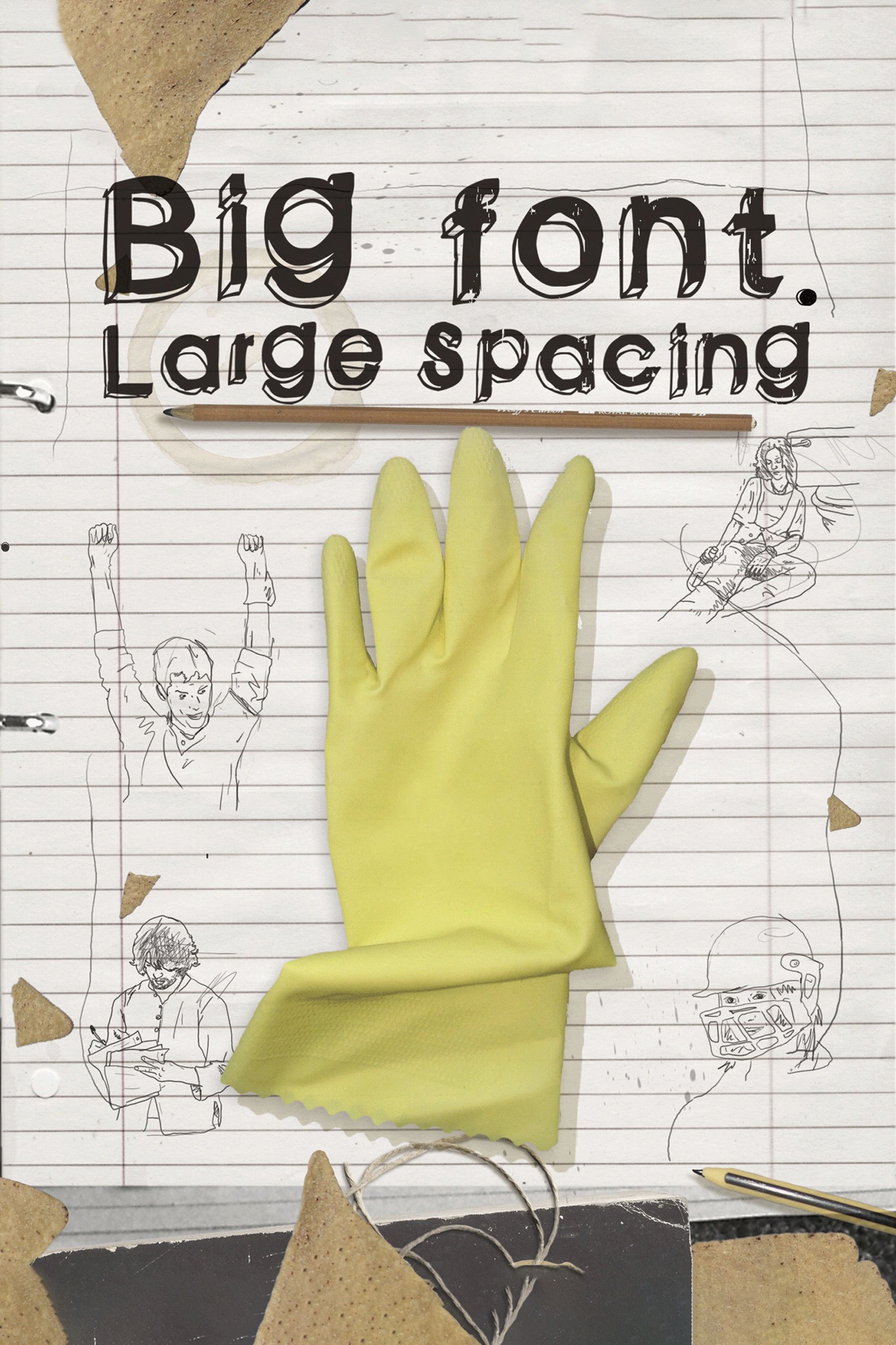 Poster of the movie Big Font. Large Spacing