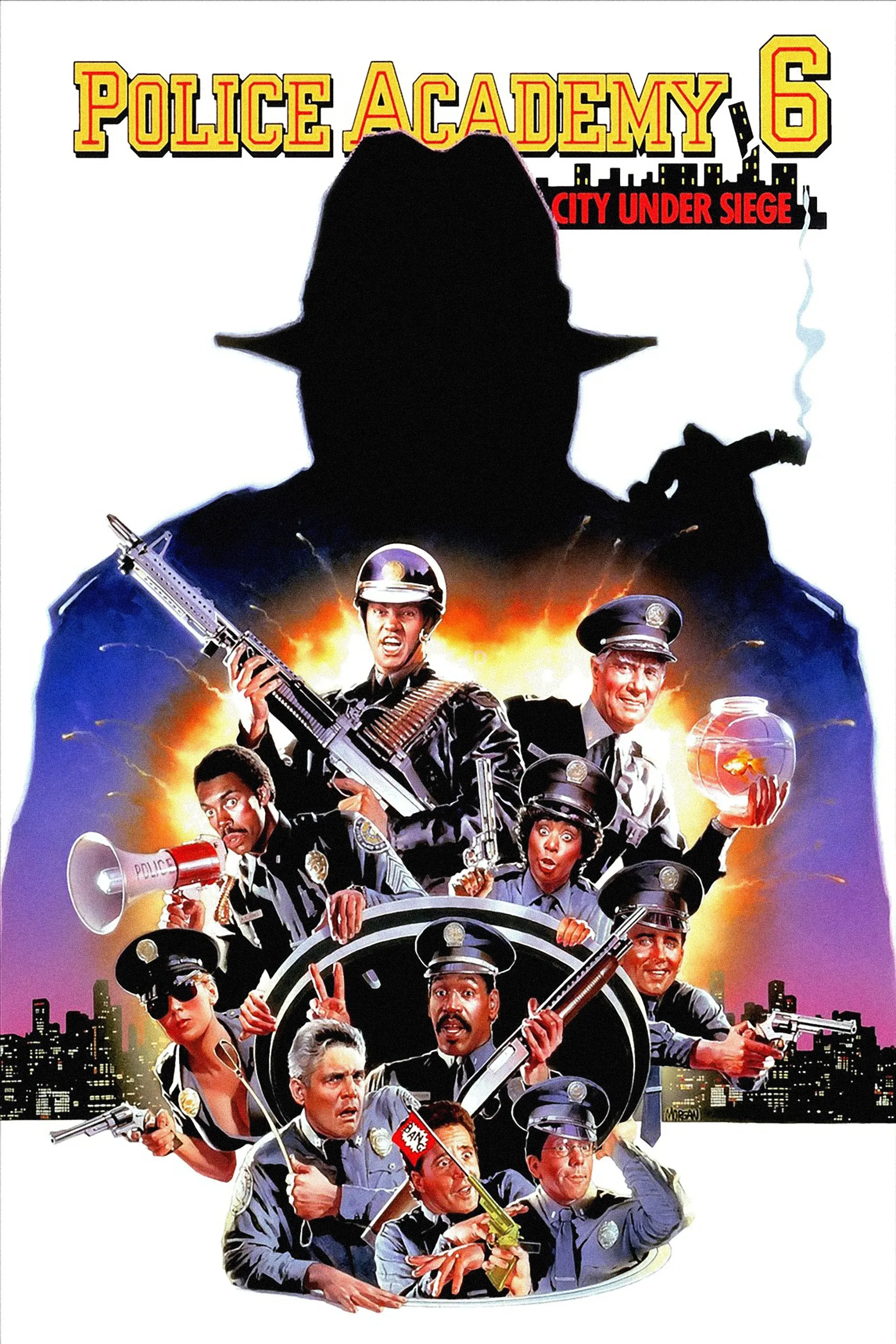 Poster for Police Academy 6: City Under Siege