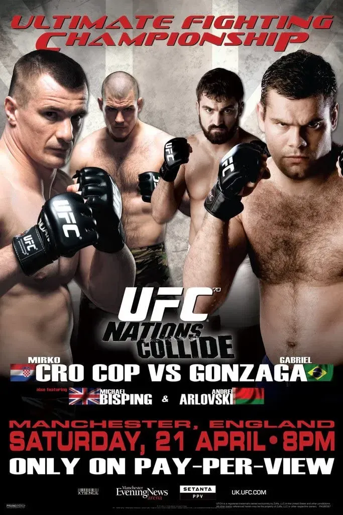 Poster of the movie UFC 70: Nations Collide