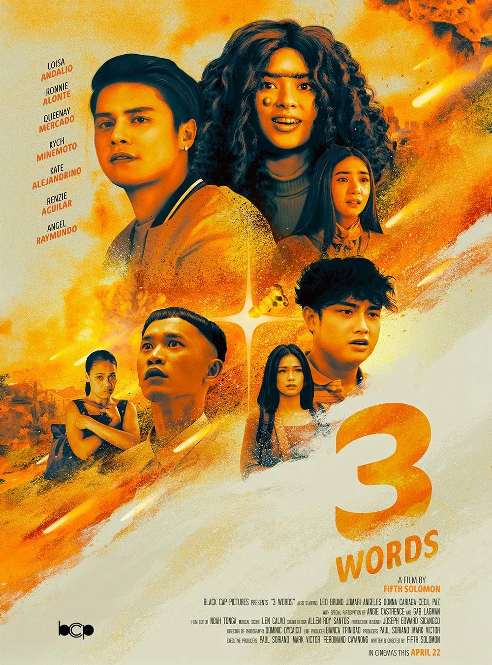 Poster for 3 Words