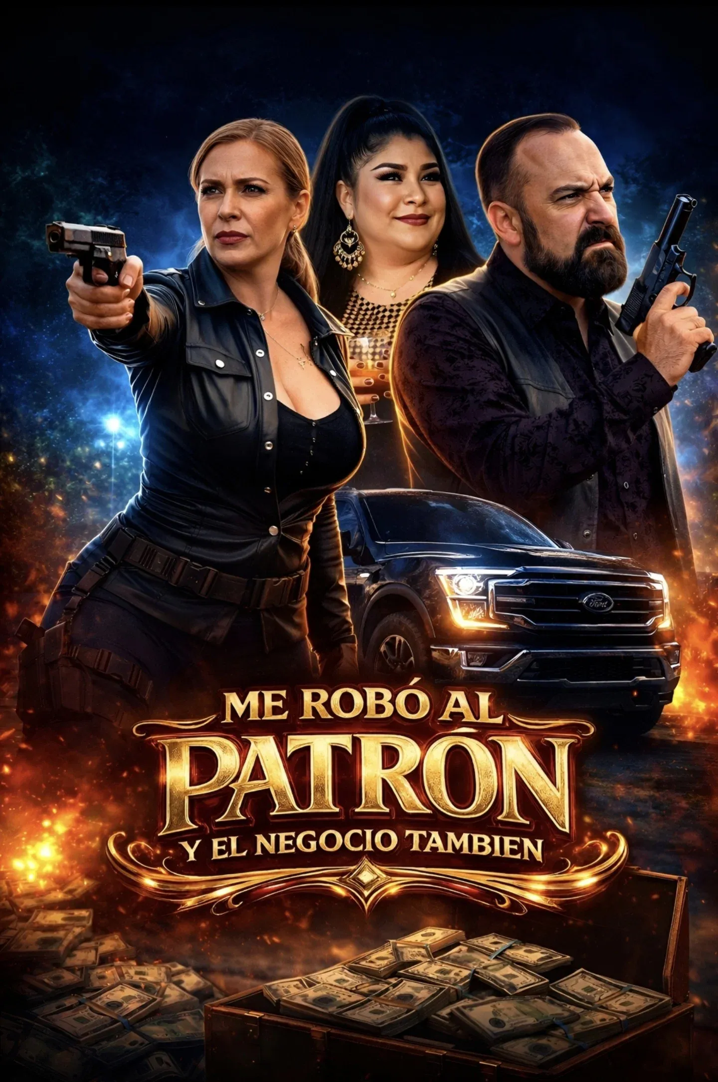 Poster for Me Robo Al Patron Y El Negocio Tambien