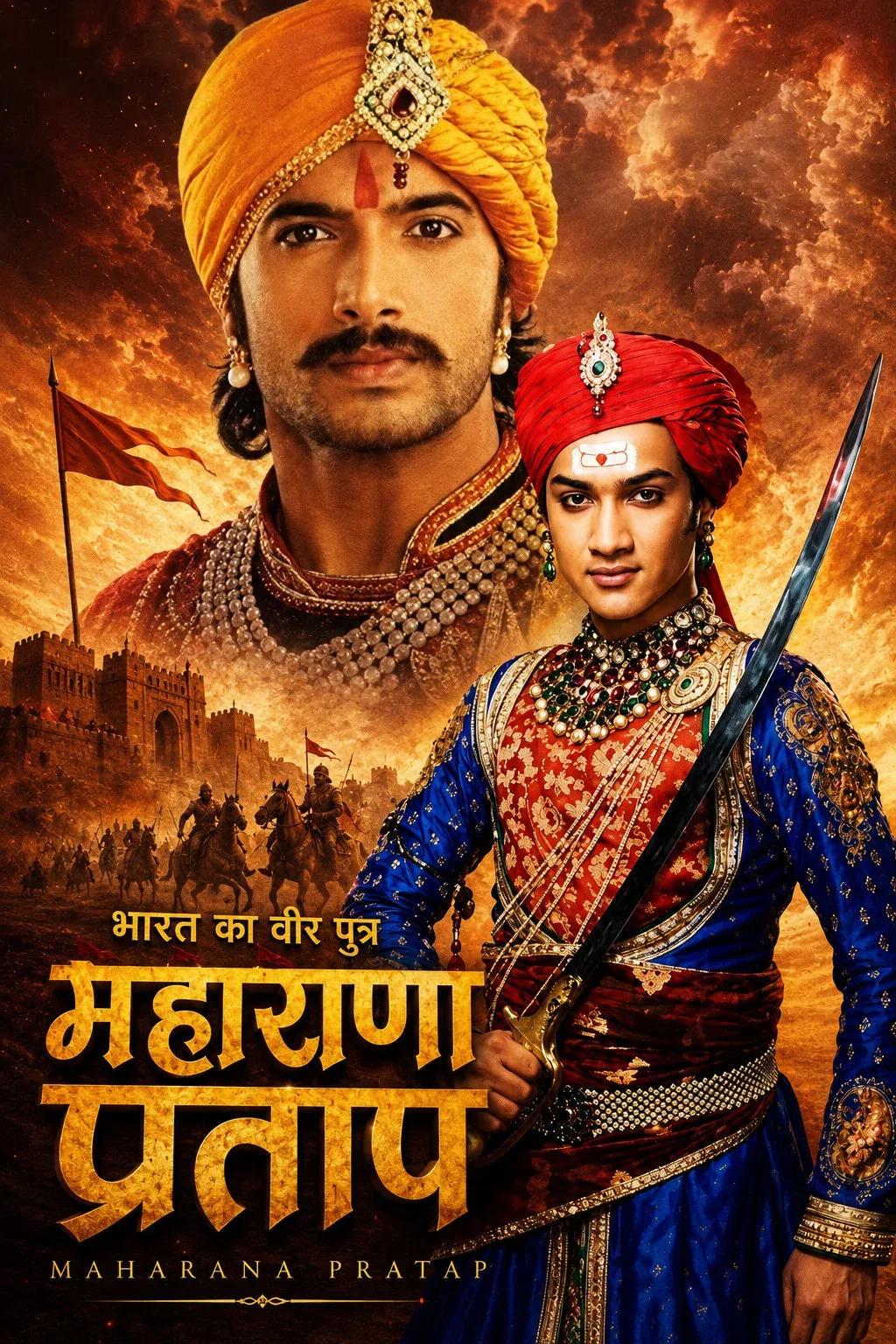 Poster of Brave Son of India: Maharana Pratap