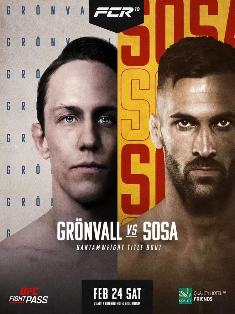 Poster of the movie Fight Club Rush 19: Gronvall vs. Sosa