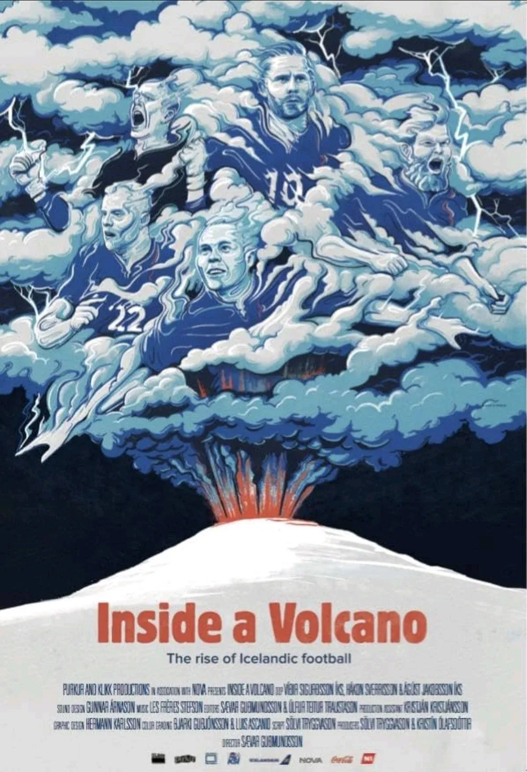 Poster for Inside a Volcano
