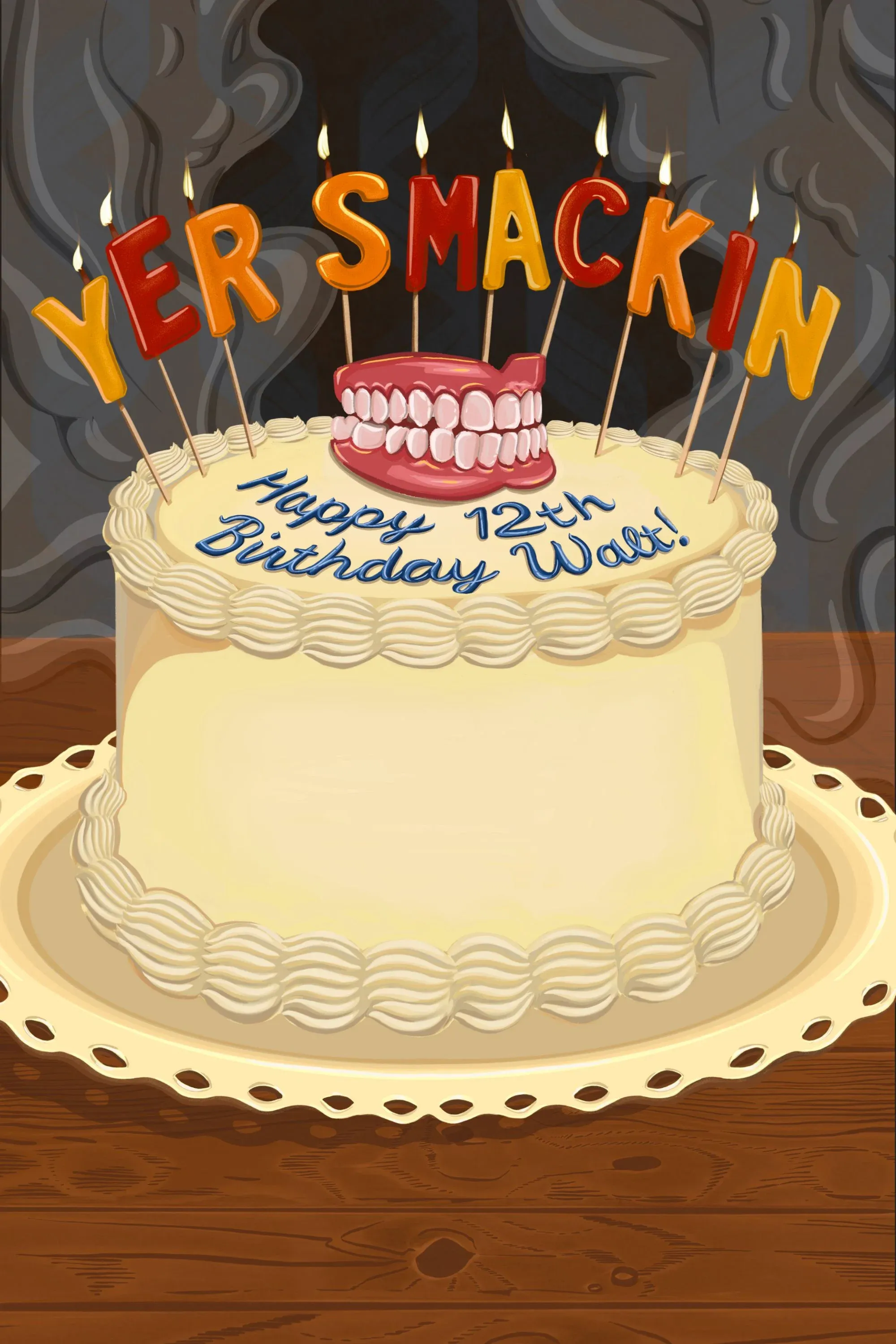 Poster for yer smackin