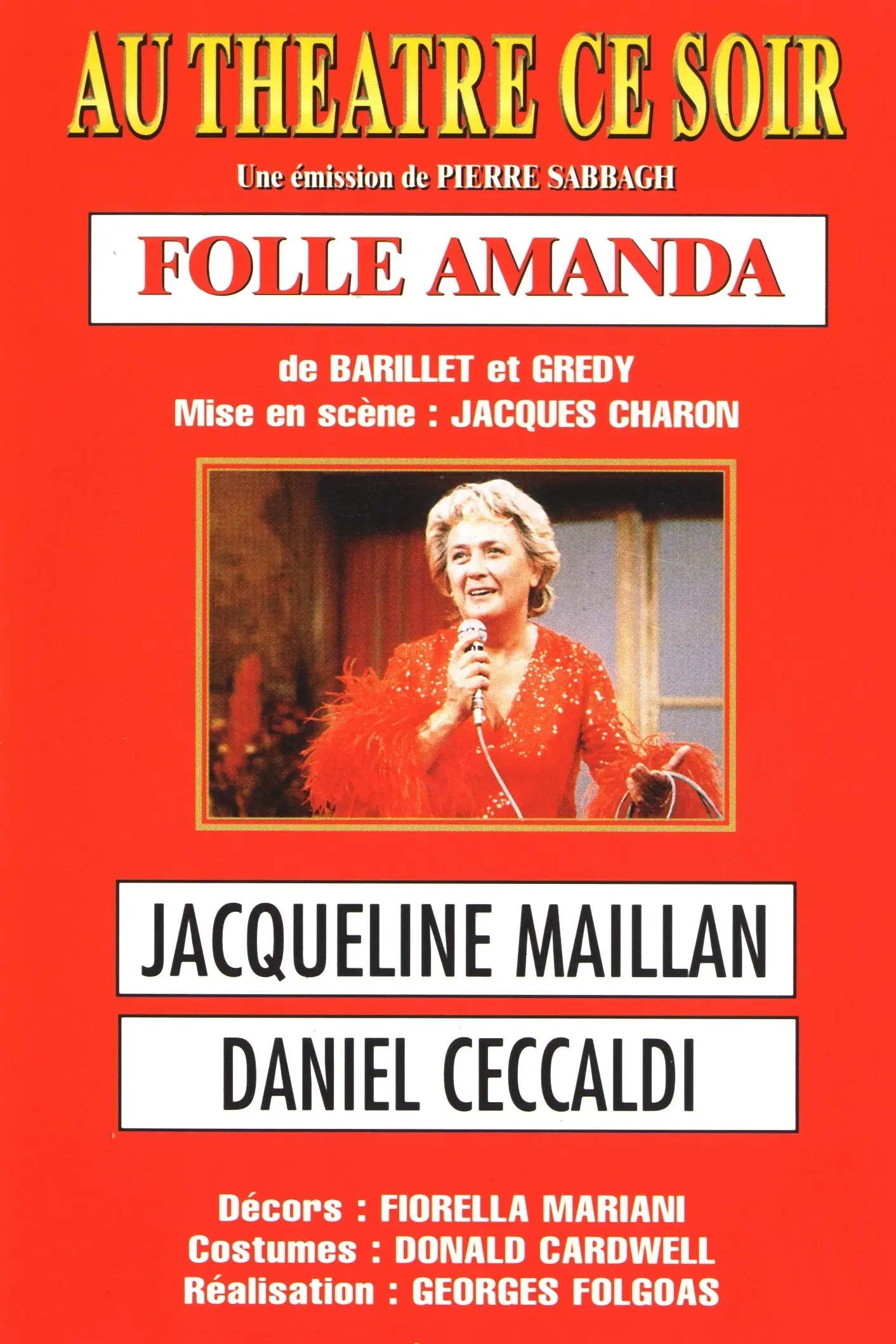 Poster of the movie Folle Amanda