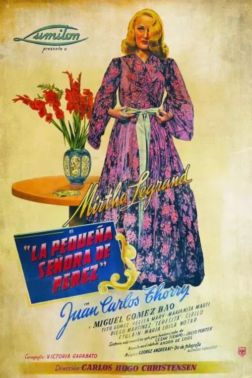 Poster of the movie La pequeña señora de Pérez