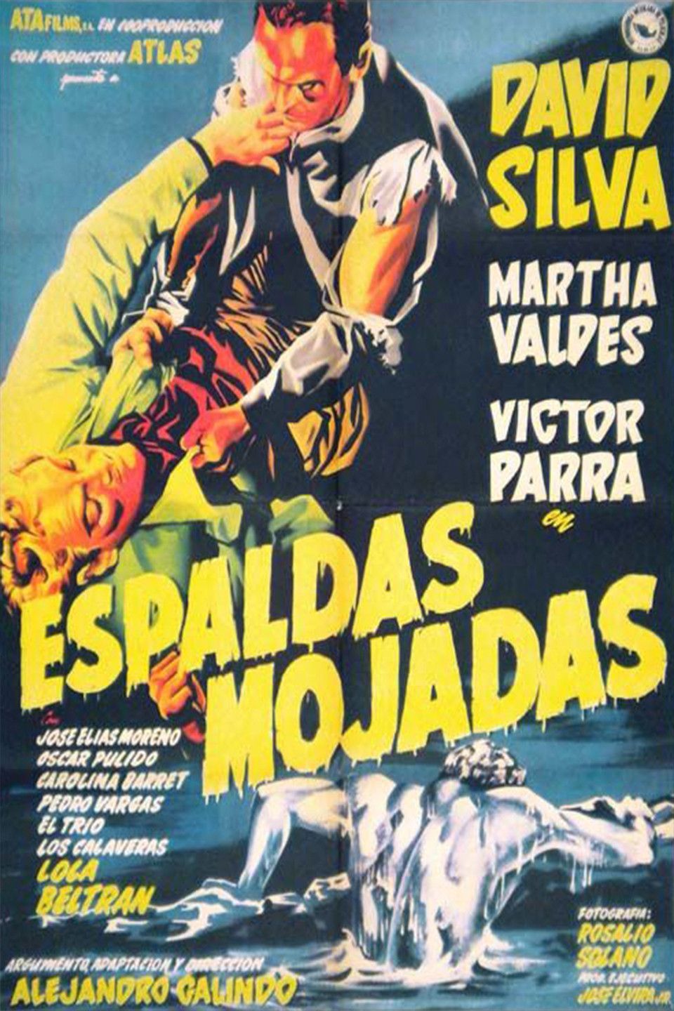 Poster of the movie Espaldas mojadas