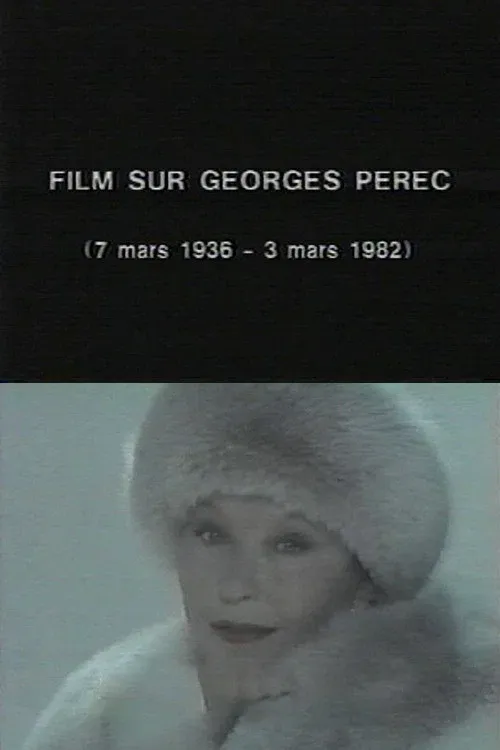 Poster for Film sur Georges Perec