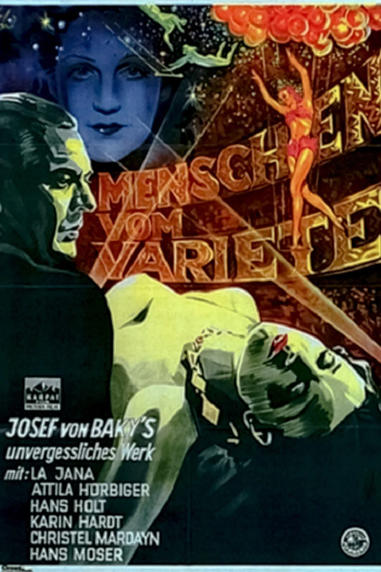 Poster for Menschen vom Varieté